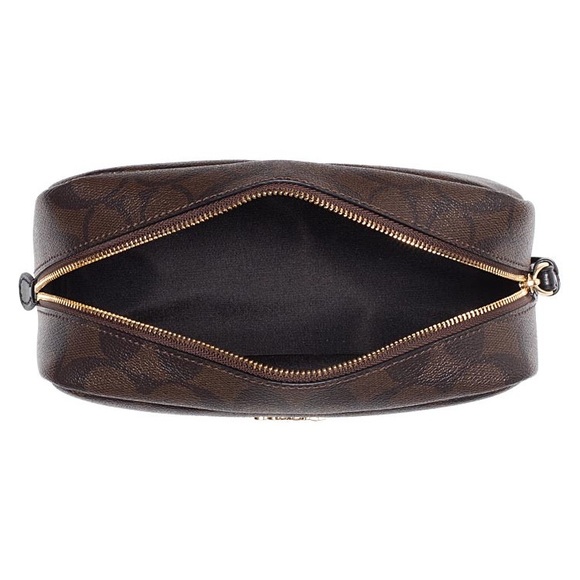 Boxy Cosmetic Case In Signature Canvas - Picture 2 of 3